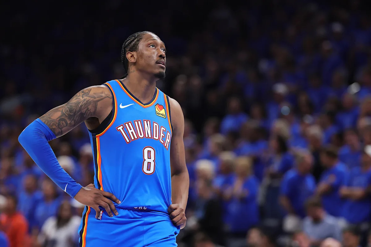 Jalen Williams (hamstring) -- Ajay Mitchell (calf) out for Game 5 of Thunder-Spurs