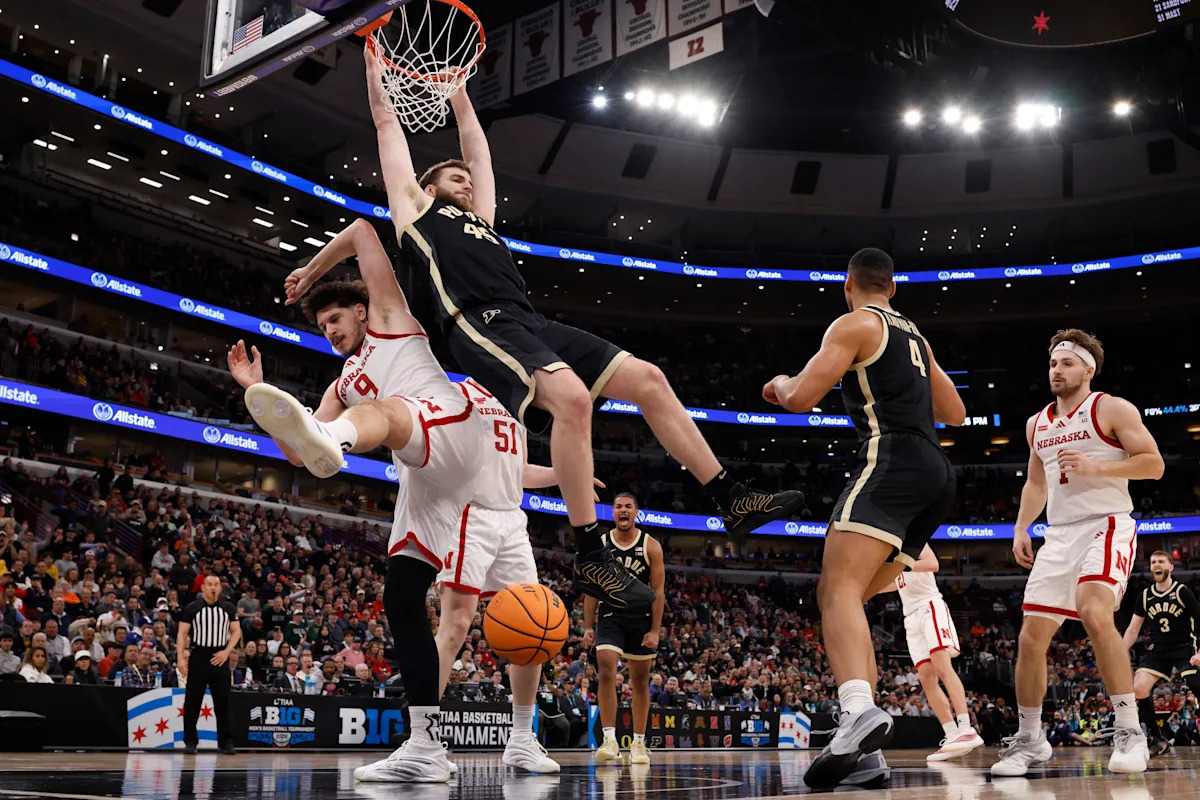 Purdue eliminates No. 2- seeded Nebraska in Big Ten Championship reported globally