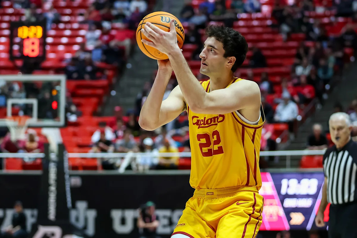 Iowa State's Momcilovic reportedly declares for NBA Draft, puts name in transfer portal takes center stage