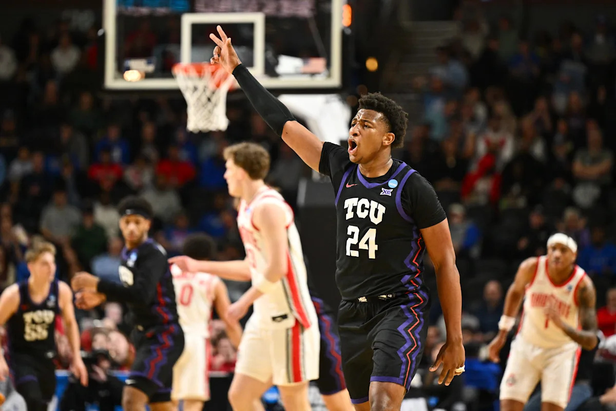 TCU's Xavier Edmonds hits game-winner with less than 5 seconds Departed making waves
