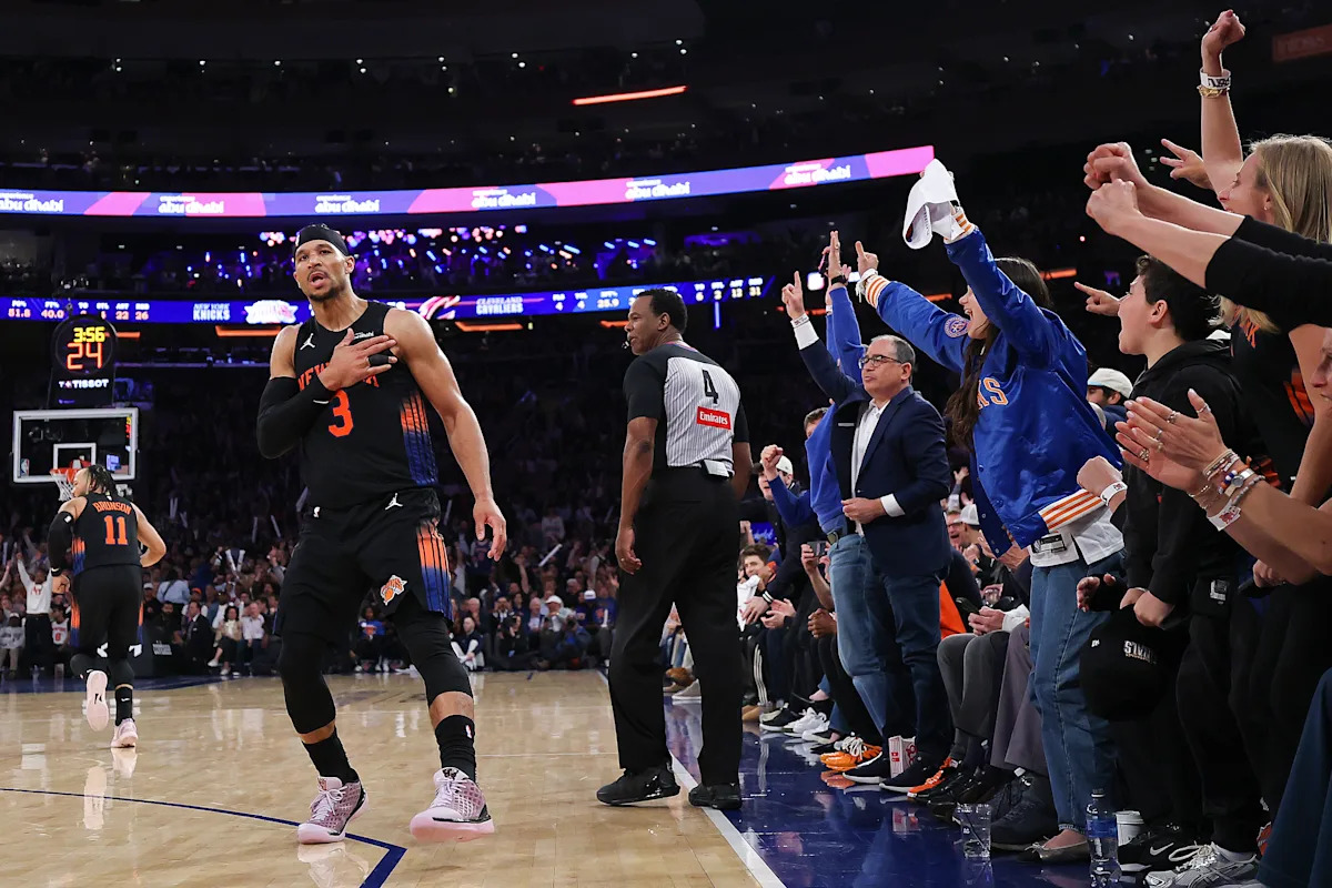 Knicks' Josh Hart cites Jay Wright after giving now-viral quote about analytics takes center stage