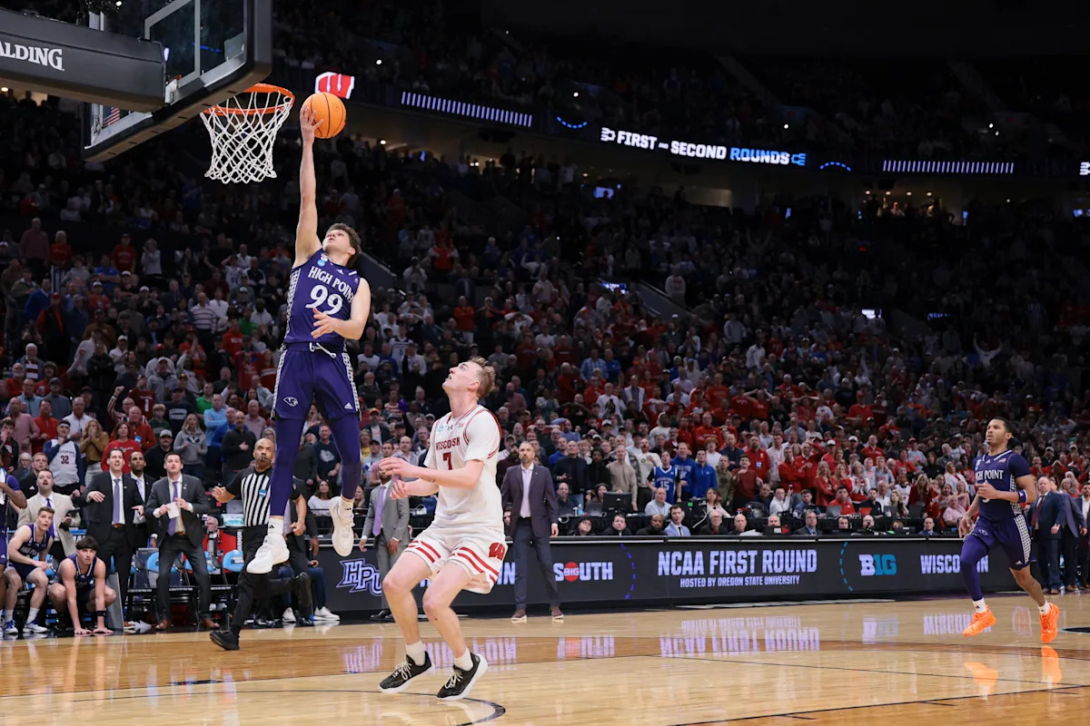 High Point's upset Throughout Wisconsin came via a shot no one saw coming observed today