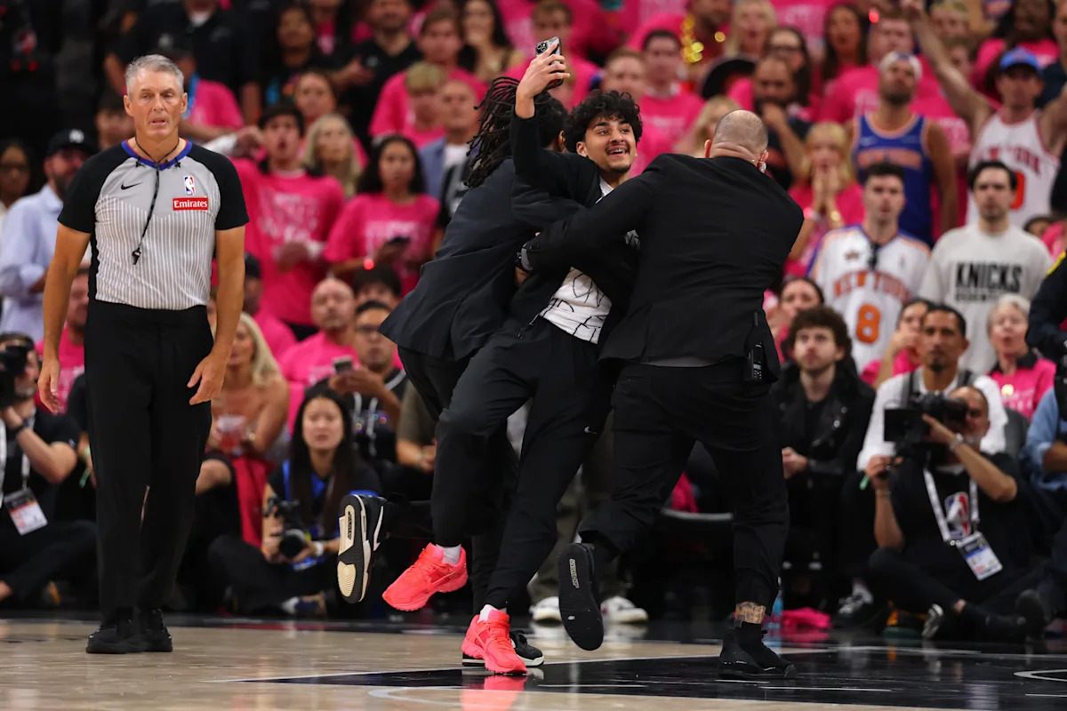 Fan gets lifetime ban for Floor selfie with Wemby Within Showdown 1 of NBA Finals hits headlines