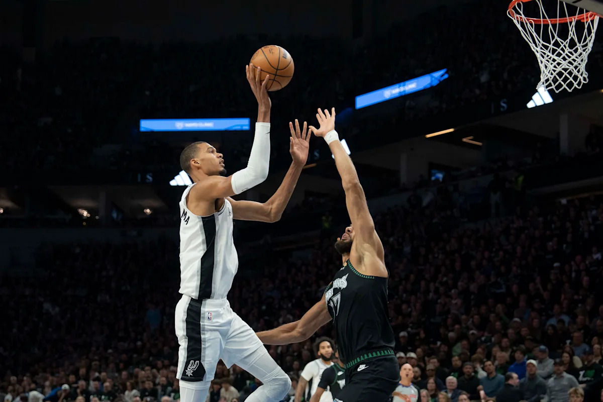Victor Wembanyama drops 39 Tallies as Spurs Claim 2- 1 lead over Timberwolves observed today